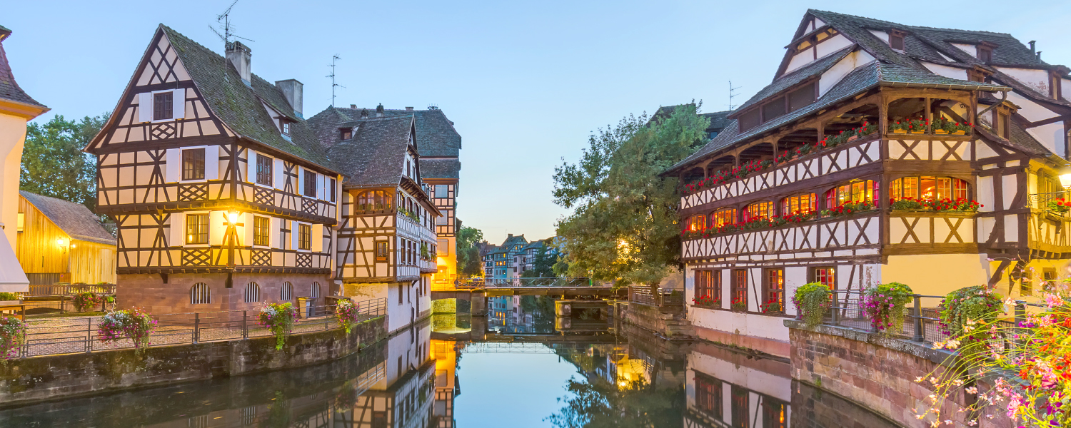 Strasbourg, France cityscape