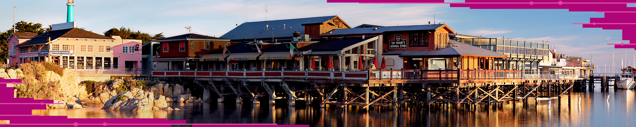 Cityscape of Monterey, California, the location of Photomask Technology and Extreme Ultraviolet Lithography event