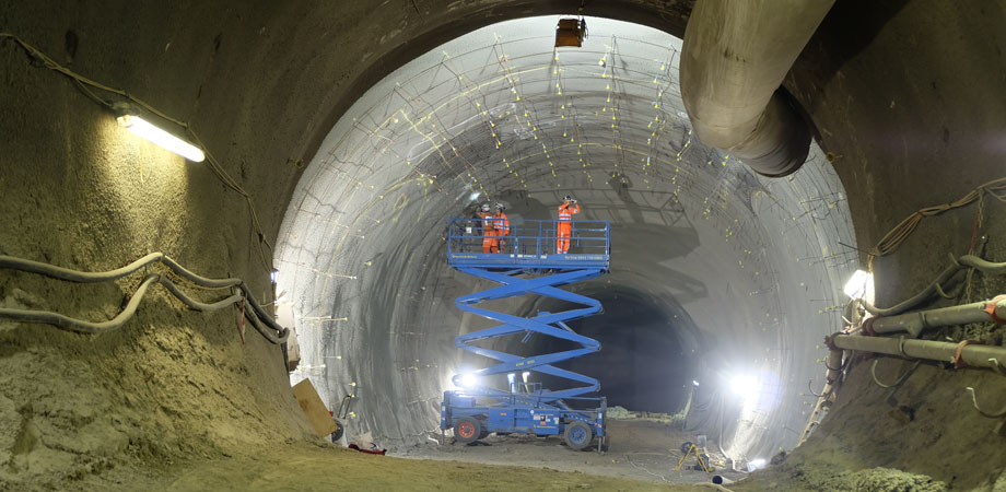 DFOS was used extensively in London's Crossrail tunnels.
