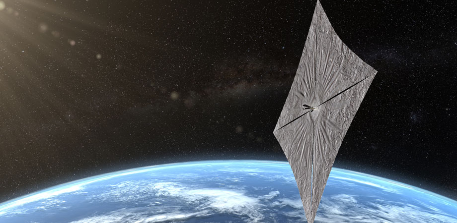 Artistic rendering of LightSail 2