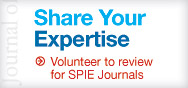 Volunteer to review for SPIE Journals