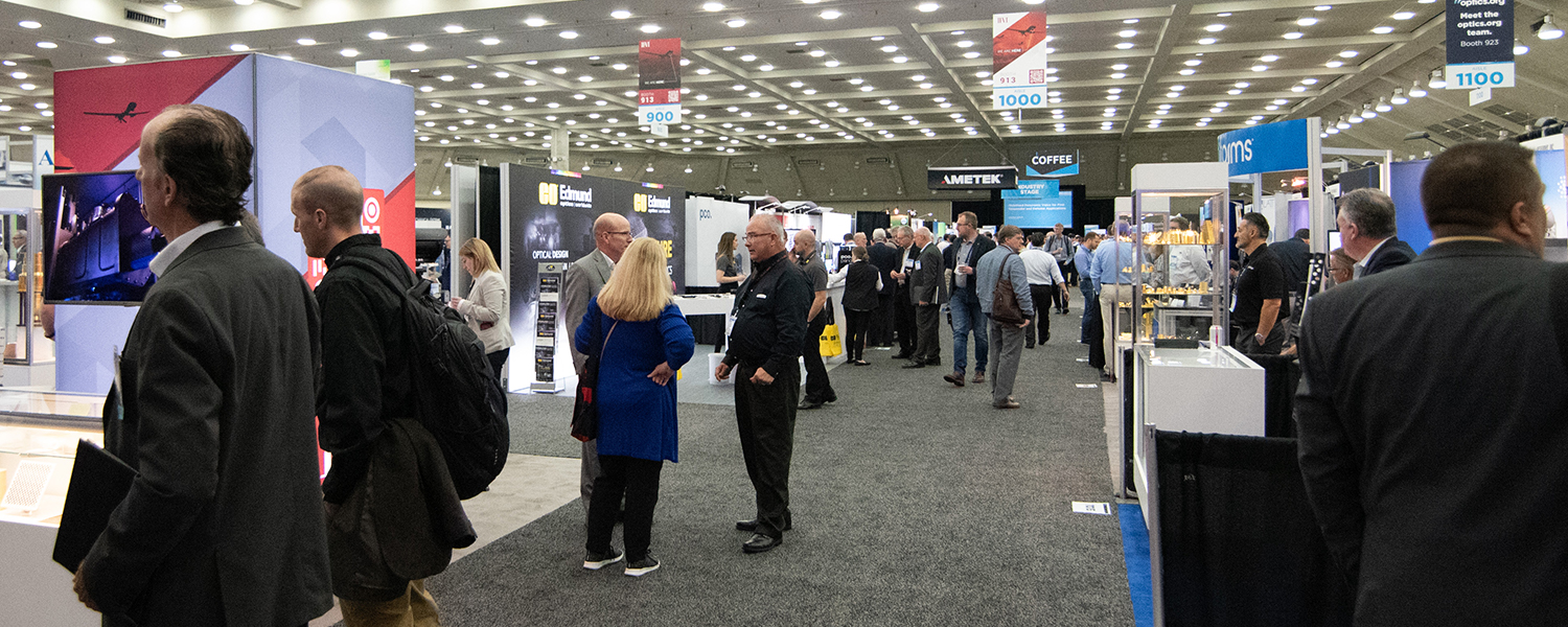 Participate in the SPIE Optics + Photonics as an exhibitor.