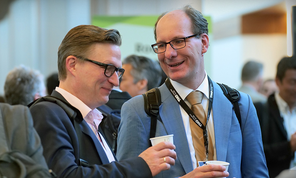 Attendees at SPIE Advanced Lithography + Patterning networking event