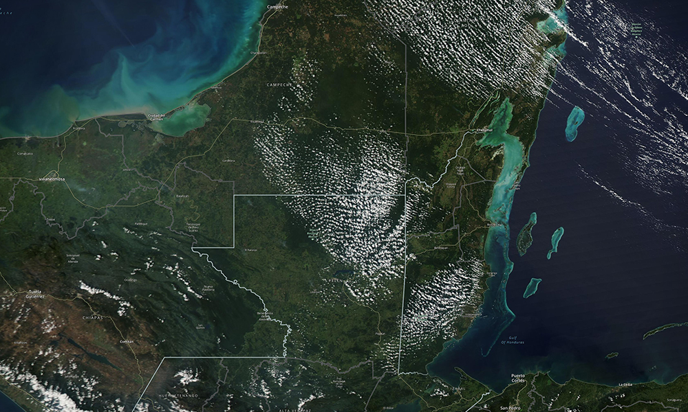 Satellite image from the Remote Sensing meeting