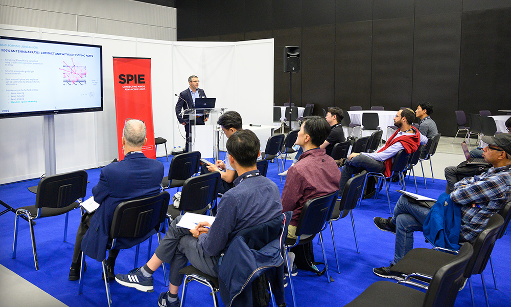 Presenter at an SPIE Industry Event