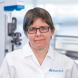 Headshot: Iris Erichsen, Head of Engineering and Special Projects and Member of Management Board,  TRIOPTICS GmbH, Germany
