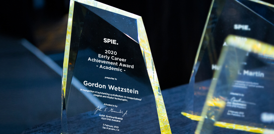 Gordon Wetzstein wins the 2020 SPIE Early Career Achievement Award – Academic
