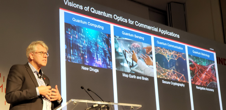 Wilhelm Kaenders, co-founder and CTO of TOPTICA Photonics AG, discussed future applications for quantum tech.
