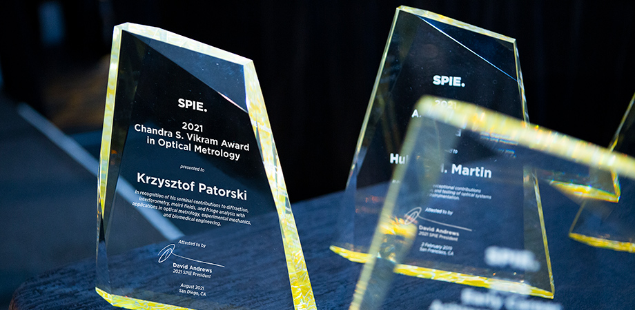 Krzysztof Patorski 2021 SPIE Chandra S. Vikram Award in Optical Metrology
