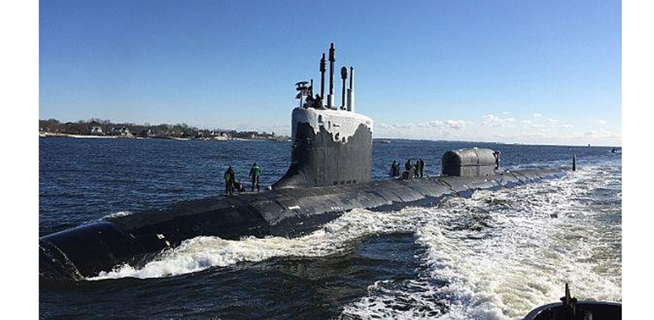 Virginia-class attack submarine USS North Dakota